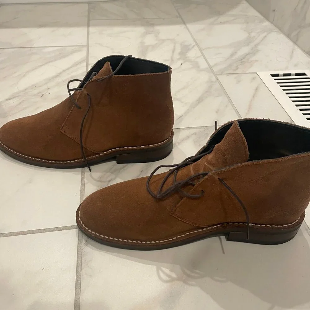 Thursday Boot Company Chestnut Suede Chukka Boots